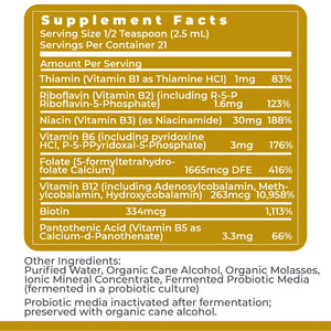 Premier Research Labs Max B-ND Liquid Vitamin - B-Complex for Liver & Brain Health - Sublingual Drops for Energy, Immune & Adrenal Support - 2 fl oz - Thiamin, B12, B6 & More - for Men, Women Premier Research LabsBuy Supplements Australia