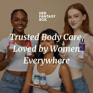Her Fantasy Box | Healthy Box | Vaginal Probiotics for Women – Prebiotics + Advanced Lactobacillus Blend – Supports Natural Hormonal Balance – Feminine Health Support with Cranberry & D-Mannose