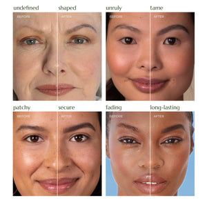Chella Eyebrow Gel, Defining Clear Eyebrow Gel - Lightweight Formula for Natural, Long Lasting Makeup - Vegan, Cruelty Free, Paraben Free, Gluten Free ChellaBuy Supplements Australia
