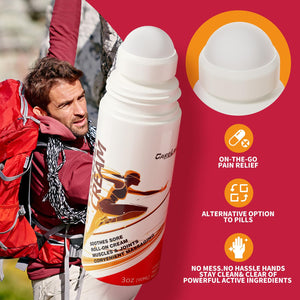 CARELAND Pain Relief Roll On Cream 2 Pack Capsaicin Roll On with Menthol & Methyl Salicylate Formula, 3oz, Cooling Joint Pain Relief for Knee, Lower Back, Neck & Sore Muscles, Arthritis Pain Reliever CARELANDBuy Supplements Australia