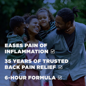 Backaid Maximum Strength Aspirin-Free Pain Relief from Backache, Sciatica and Leg Pain, Powerful Combination, Long-Lasting 6 Hour Formula, 38 Count BackaidBuy Supplements Australia