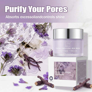 PROFEINA Clay Mask for Face, Non-Drying Facial Cleansing Mud Mask for Oily and Sensitive Skin, Deep Pore Cleansing Face Mask, Smooth Easy-Rinse Texture, Weekly Spa Skincare Routine, 4.23 Oz for Pores