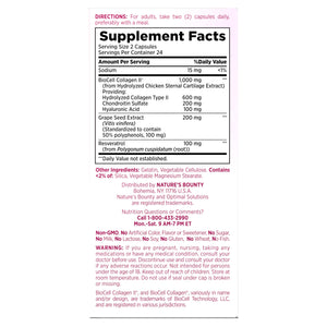 Nature’s Bounty Optimal Solutions Ultra Collagen Booster for Healthy-Aging Supplement, Resveratrol, Hyaluronic Acid – Collagen Capsules for Women, 48 Capsules Nature's Bounty buy supplements Au
