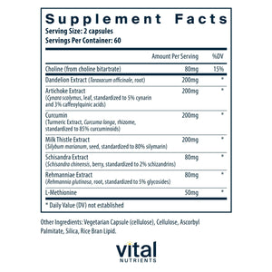 supplement products​Vital Nutrients Liver Support Milk Thistle and Curcumin - Vegan Supplement - Herbal Combination to Support Healthy Liver Function - JerryCherryUSA
