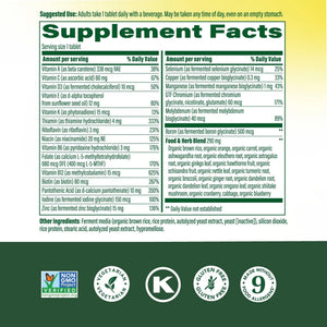 MegaFood Multivitamin for Men 40+ One Daily Mens Multivitamins - Methylated B12, Vitamin D3, B6, C & Zinc, Muscle & Bone Health MegaFood