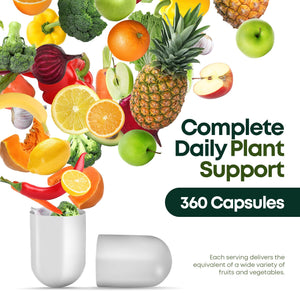 Supermed Research Fruits and Vegetables Supplements – 2 Pack Combination Fruit & Veggies Supplement – Whole Food Vitamins & Minerals for Adults – Superfood Veggie Vitamins for Adults (180 x 2, 360 Ct) Supermed ResearchBuy Supplements Australia