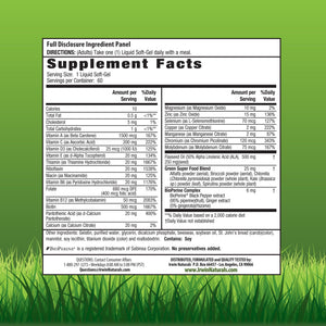 Irwin Naturals Only One Liquid-Gel Multi - 60 Liquid Softgels - No Iron Daily Essential Vitamins, Minerals, Antioxidants, Omega-3 & Green Super Foods Irwin NaturalsBuy Supplements Australia
