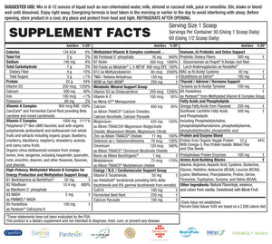 Restore Vanilla Veggie Protein | Premium Plant-Based Protein - 100% Natural and Omega 3 Fusion, Including Pea Protein Isolate - Low Carb, Keto, Dairy Free - 30 Day Supply Dr. Tennant's Dr. Tennant'sBuy Supplements Australia