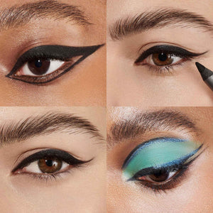Wonderskin Eyeliner Pencil, 1440 Longwear Deep Black Eyeliner Pencil - Waterproof, Sharpenable & Smudge Proof (Liquorice)